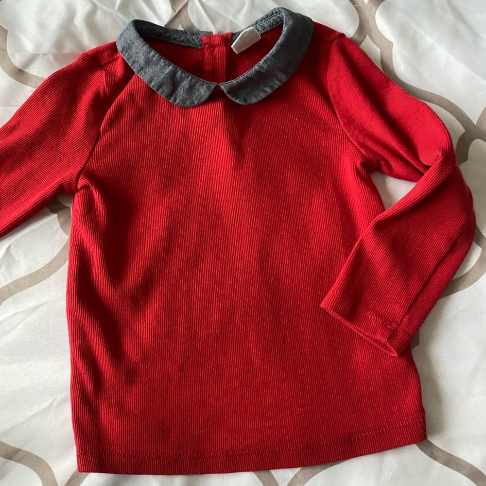 Gap Peter Pan Collar Top